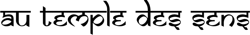 Au Temple des Sens - Logo
